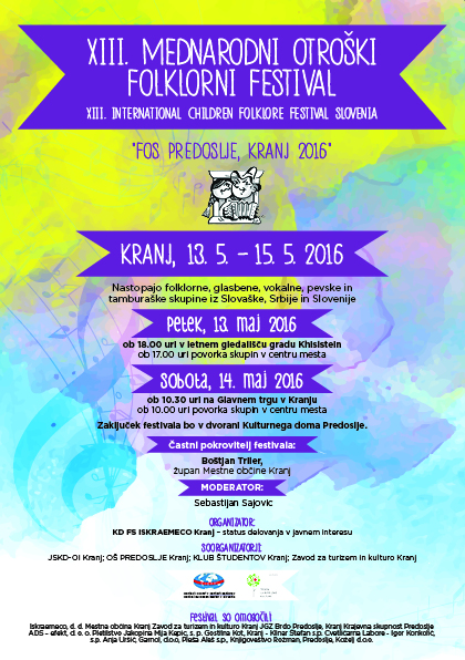 XIII. Mednarodni otroški folklorni festival